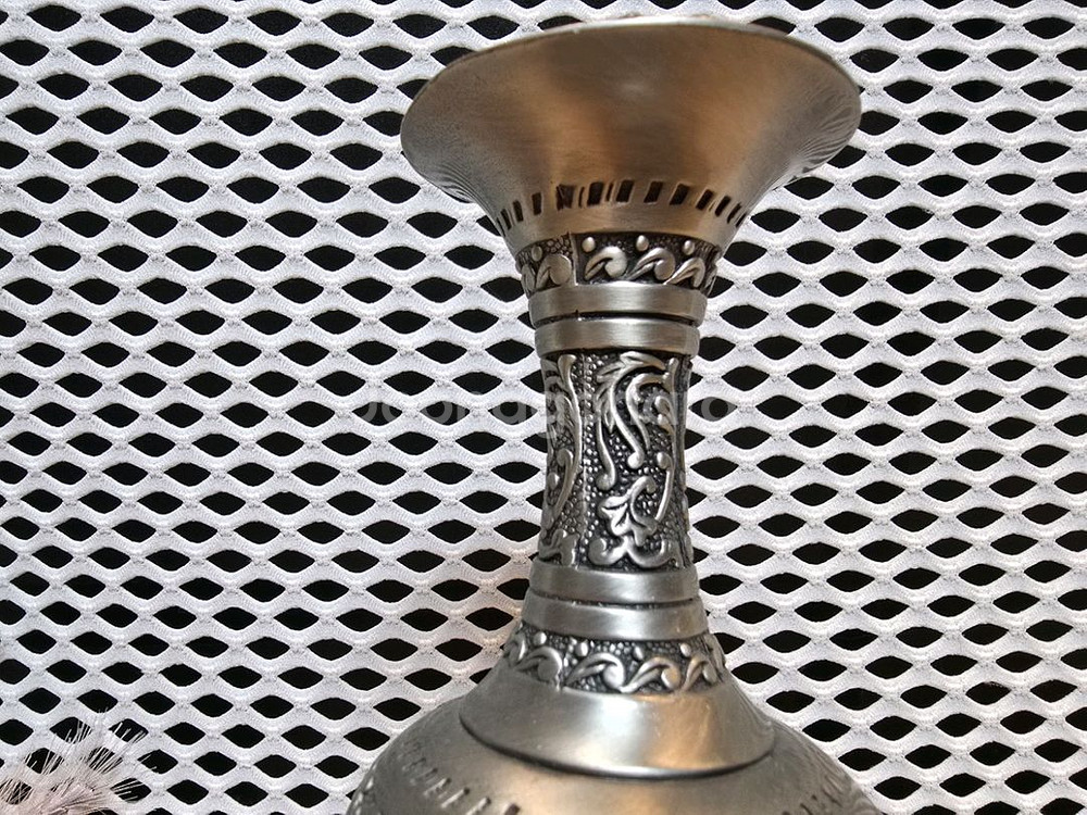 파리 앤틱샾 주석화병.--2