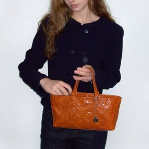 미닛뮤트 flot bag 우븐 카멜