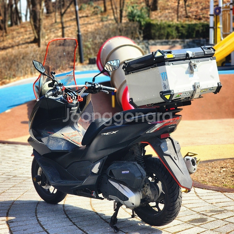 21년식 PCX125 ABS 배달세팅 블랙 팝니다--5