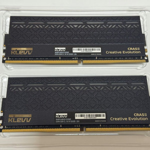 KLEVV DDR4 3200 16기가 x2 팝니다.