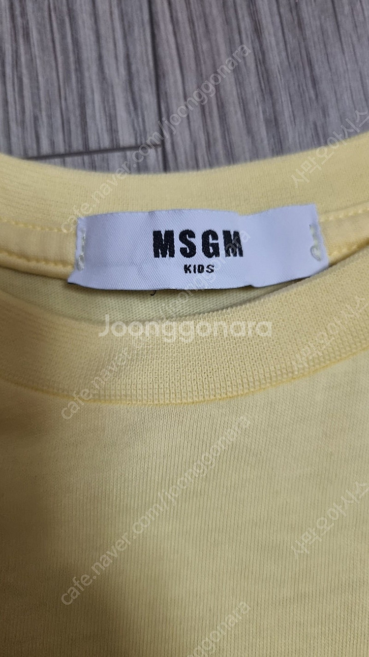 키즈 MSGM반팔티 8Y--1