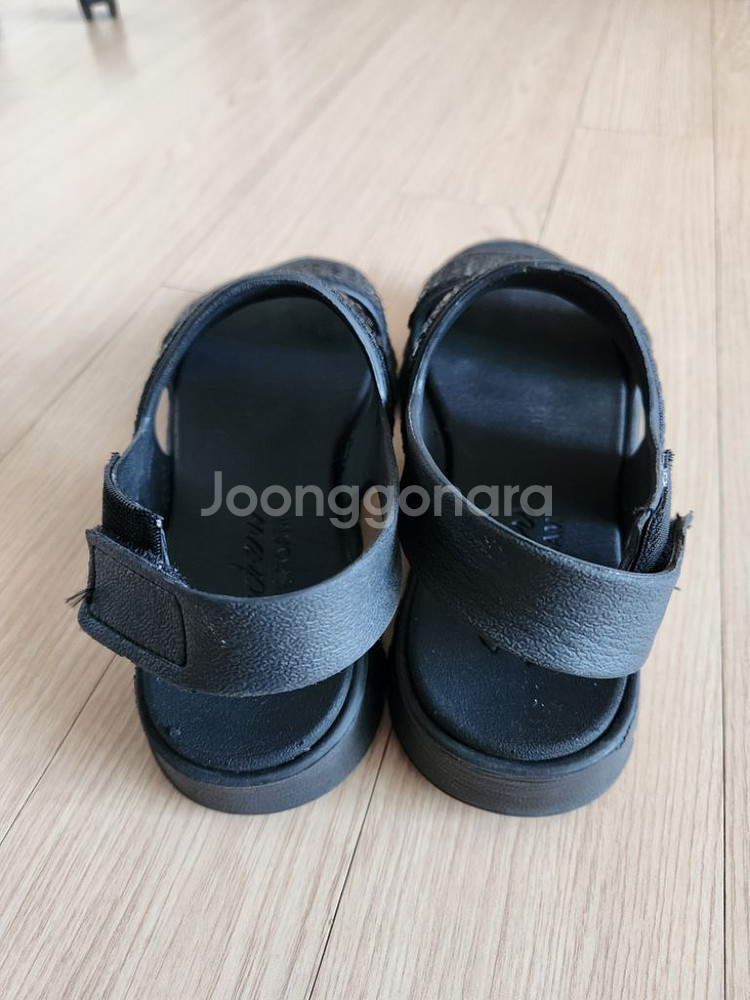 여자여름검정샌들 원석밴드샌들235~240--4