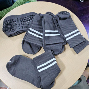 요가 양말 그레이 5set 새상품.미사용