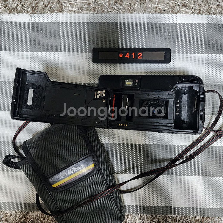 니콘 TW 줌 데이터백 필름카메라 파우치포함--4