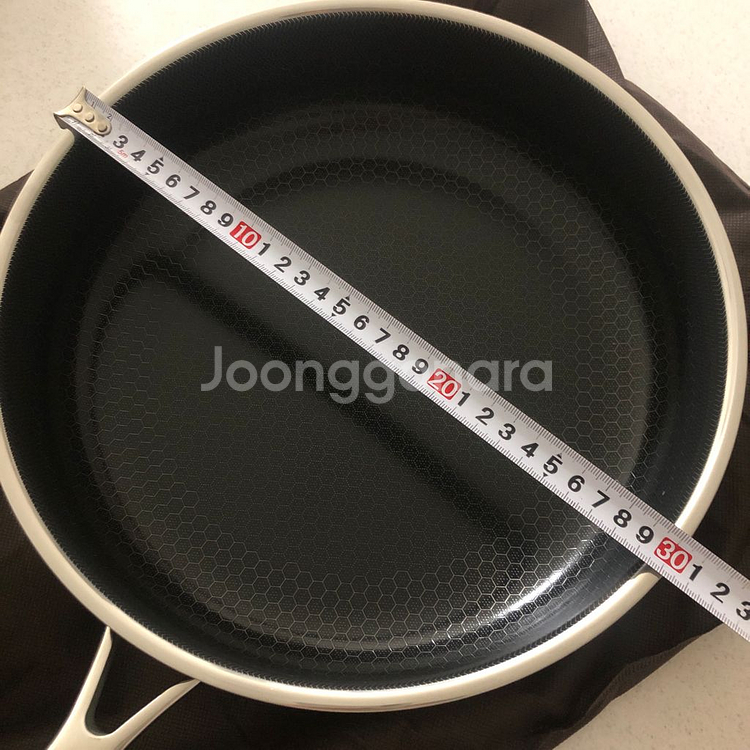새상품) 쿡셀 소테팬 30cm 후라이팬+뚜껑--2