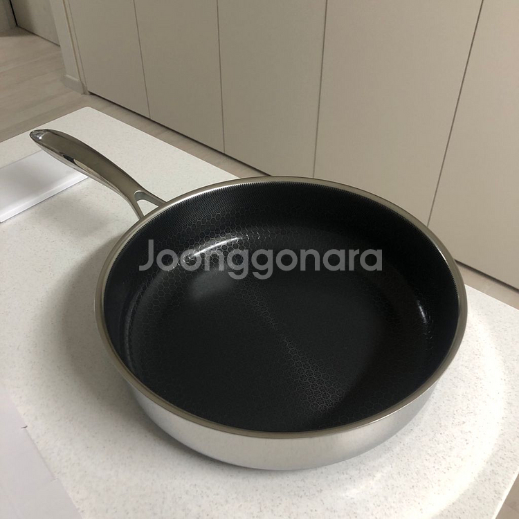 새상품) 쿡셀 소테팬 30cm 후라이팬+뚜껑--1