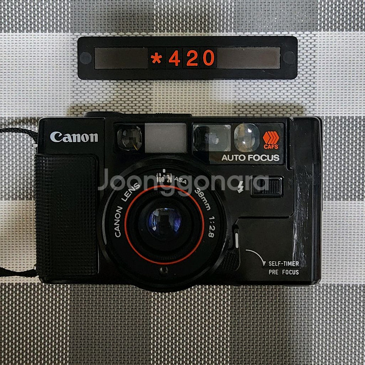 캐논 AF 35M 필름카메라--0