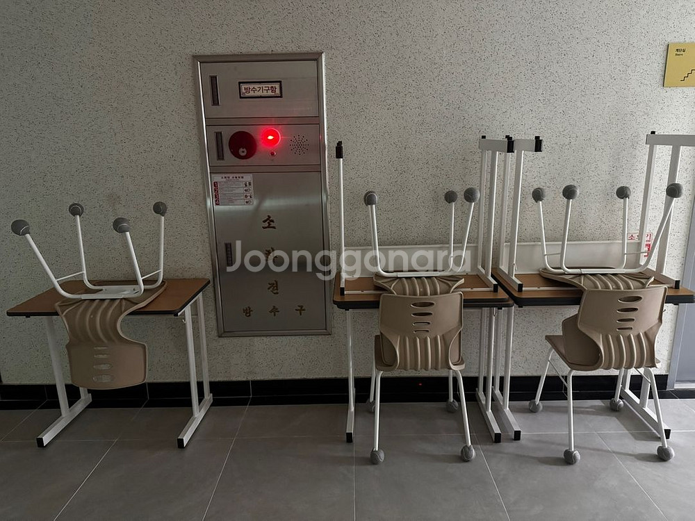 가꿈 책걸상 5세트 일괄판매 (미사용, 학원 공부방용)--0
