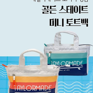 테일러메이드 골든 스테이트 미니 토트백(정품)