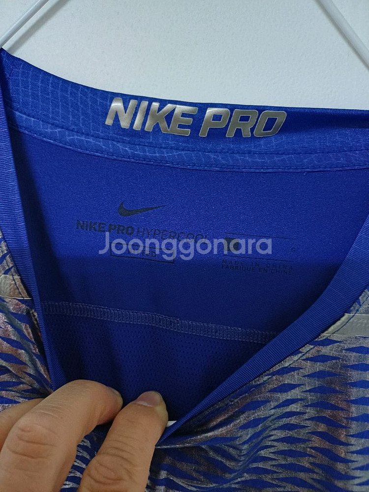 남성 나이키프로 기능성 반팔티셔츠(사방스판100-105--6