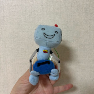 고전 빈티지 도코데모잇쇼 로봇 인형