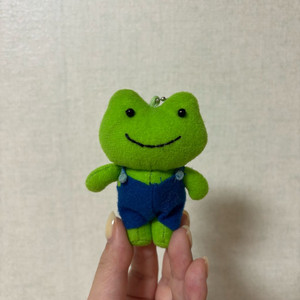고전 빈티지 마더구스노모리 개구리 인형