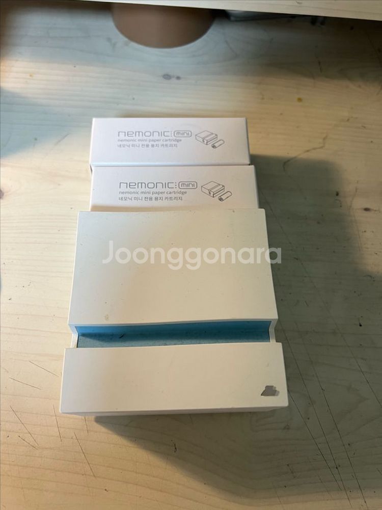 네모닉 기기 + 카트리지 2개--0