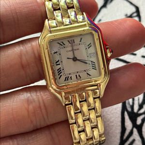 까르띠에 팬더 금통 시계