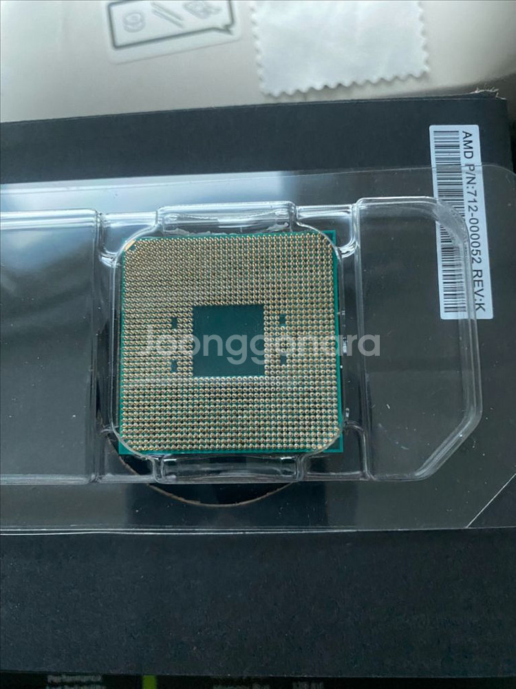amd 라이젠 5 2600+ 정품쿨러(미사용)--0