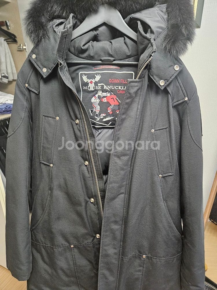 (정품인증)무스너클 남성스틸링 롱패딩 점퍼 XL MK4--6