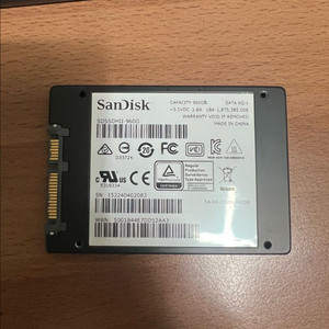 sandisk ssd 960gb 팝니다.