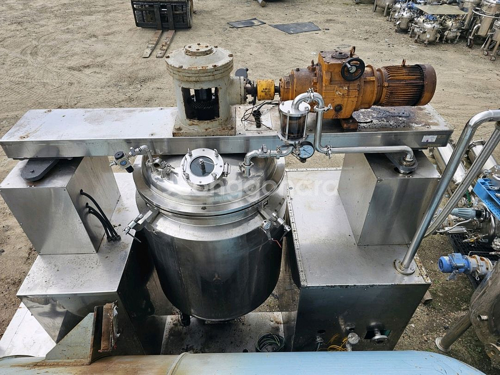 진공아지호모믹서500L(하부식) 유화기500L 소개합--2