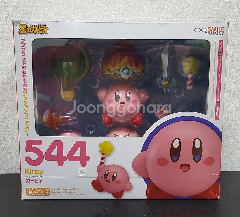 커비 넨도로이드 544 / 개봉 / 패키지 O--0