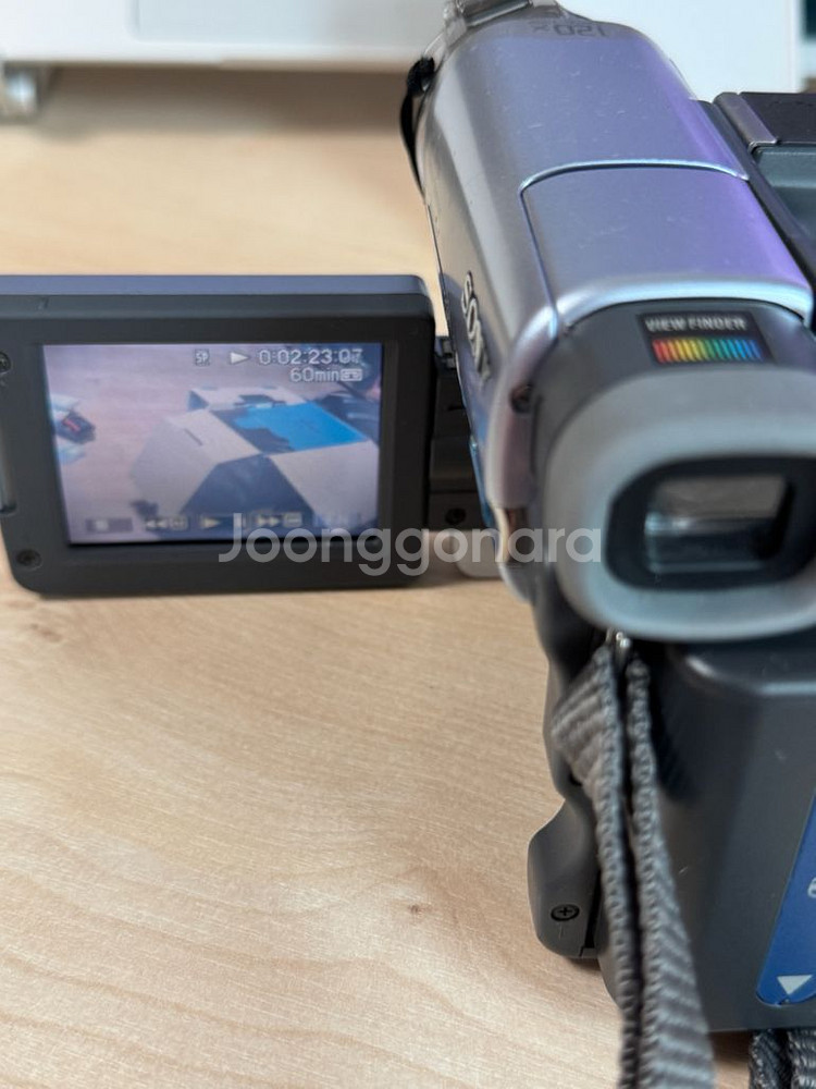 소니캠코더 DCR-TRV22+BlackMagicDesi--3