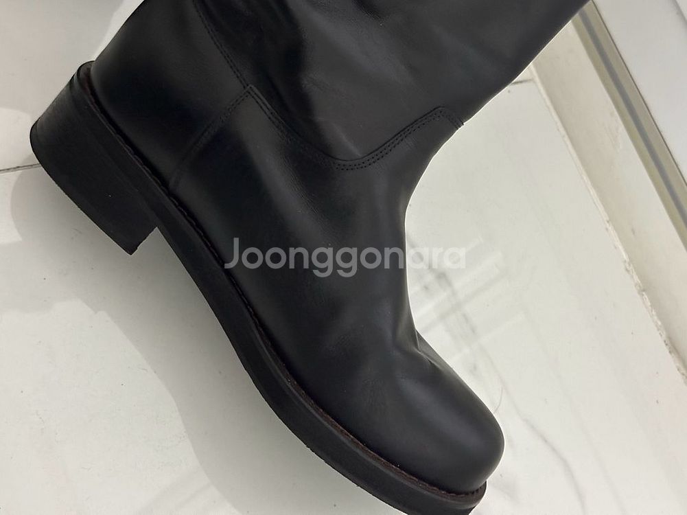 게드 ged 리얼 소가죽 부츠 (블랙 240사이즈)--6