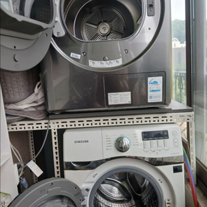 삼성 버블 17kg 세탁기 화이트 중고