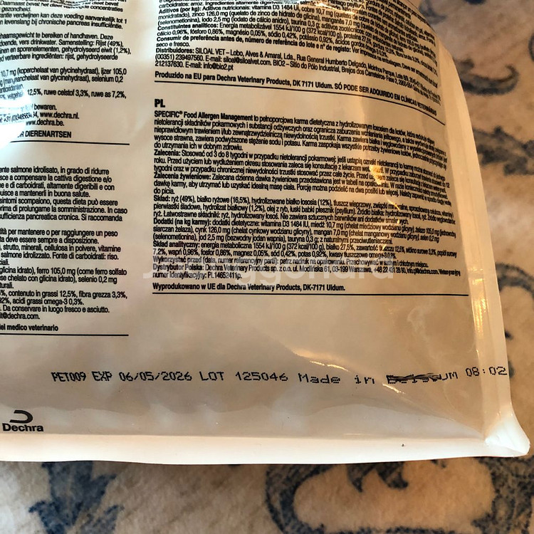 고양이 알러지 사료 스페시픽 FDD HY 2kg--1