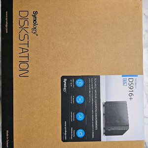 시놀로지 DS916+ NAS 8GB 풀박스