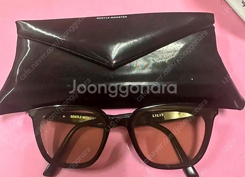 젠틀몬스터 릴리트 틴트 브라운 판매합니다--0