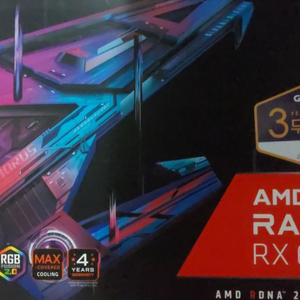 라데온6800xt 16gb어로스마스터 미개봉7800xt