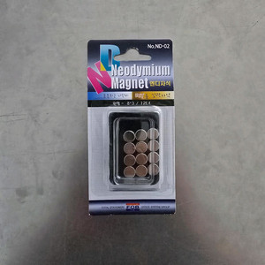 원형자석 포비 8*3T ND-02 12개입