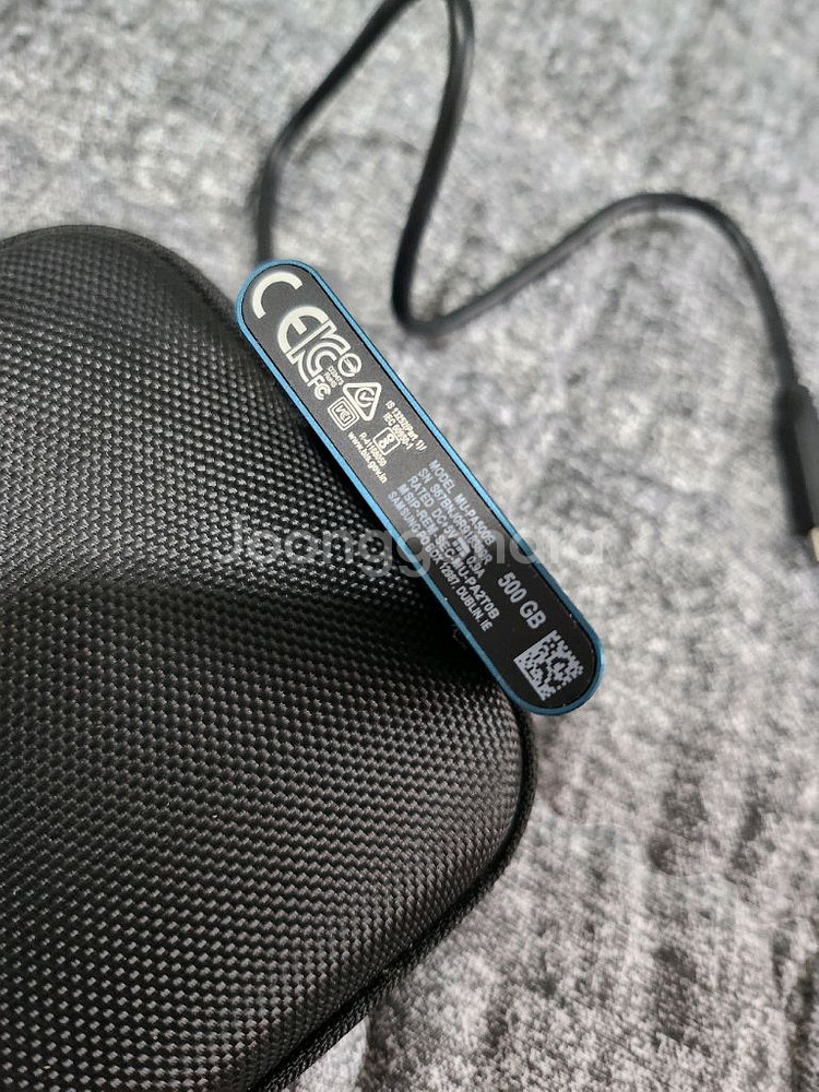 삼성 포터블 SSD T5 500G--1