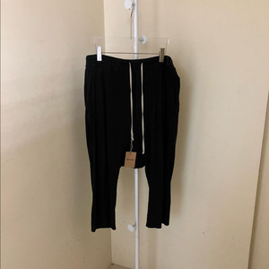 릭오웬스 다크쉐도우 18ss 배기 팬츠