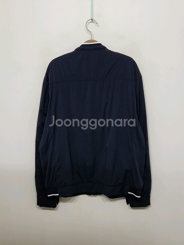 (L) 라코스테 바람막이 점퍼 네이비 스판 윈드자켓--5