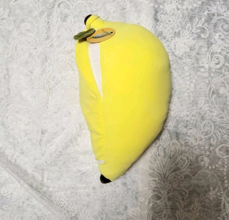 바나나 모찌인형 쿠션 새제품--1