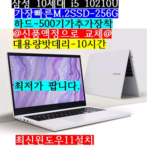 삼성/10세대/i5 /SSD256/하드500/15.6/