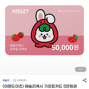애슐리 5만원