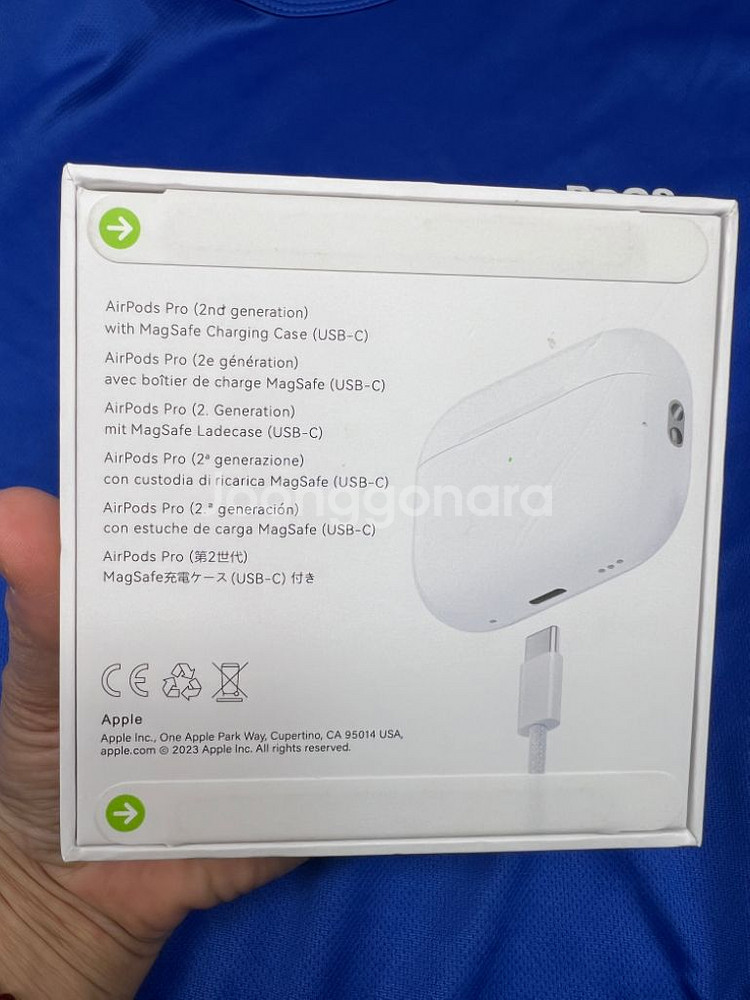[미개봉] 애플 2024 에어팟 프로 2세대 USB-C--2