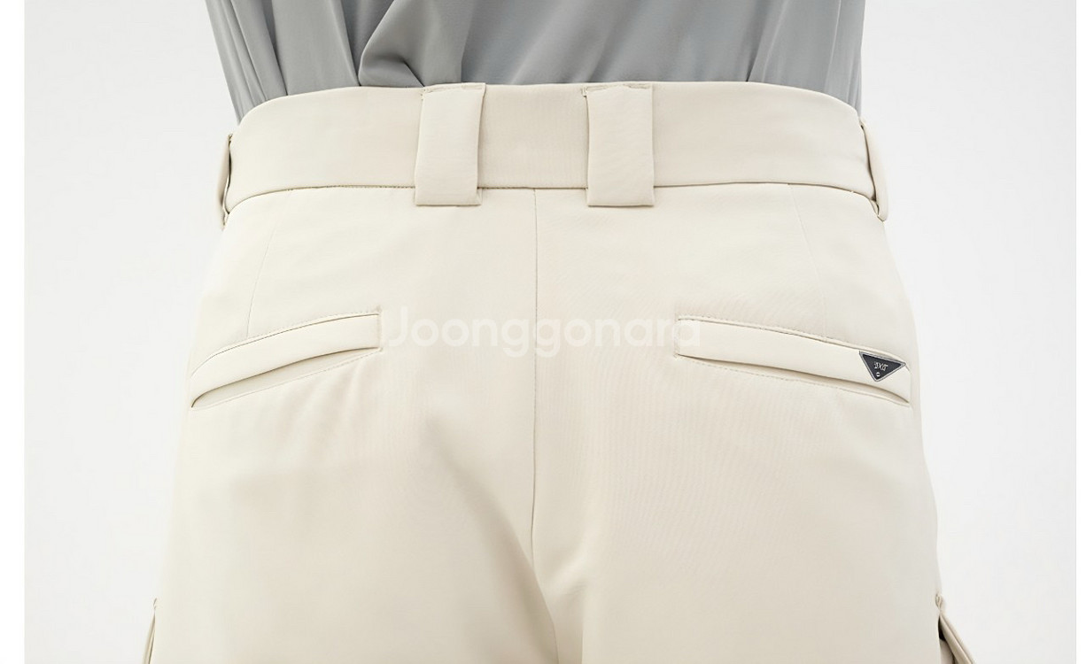 PXG 골프 남성 25SS신상 E밴드 카고 하프 팬츠--1
