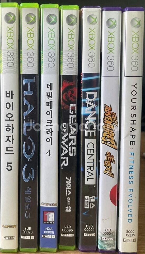 xbox 360 게임 바이오 하자등 등등--0