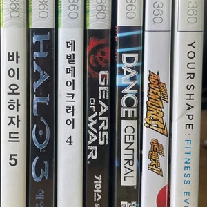 xbox 360 게임 바이오 하자등 등등