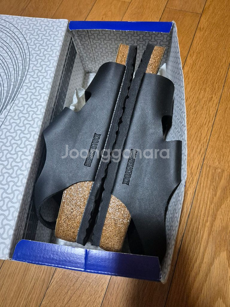버켄스탁 밀라노34791 샌들 250 블랙 새제품--1