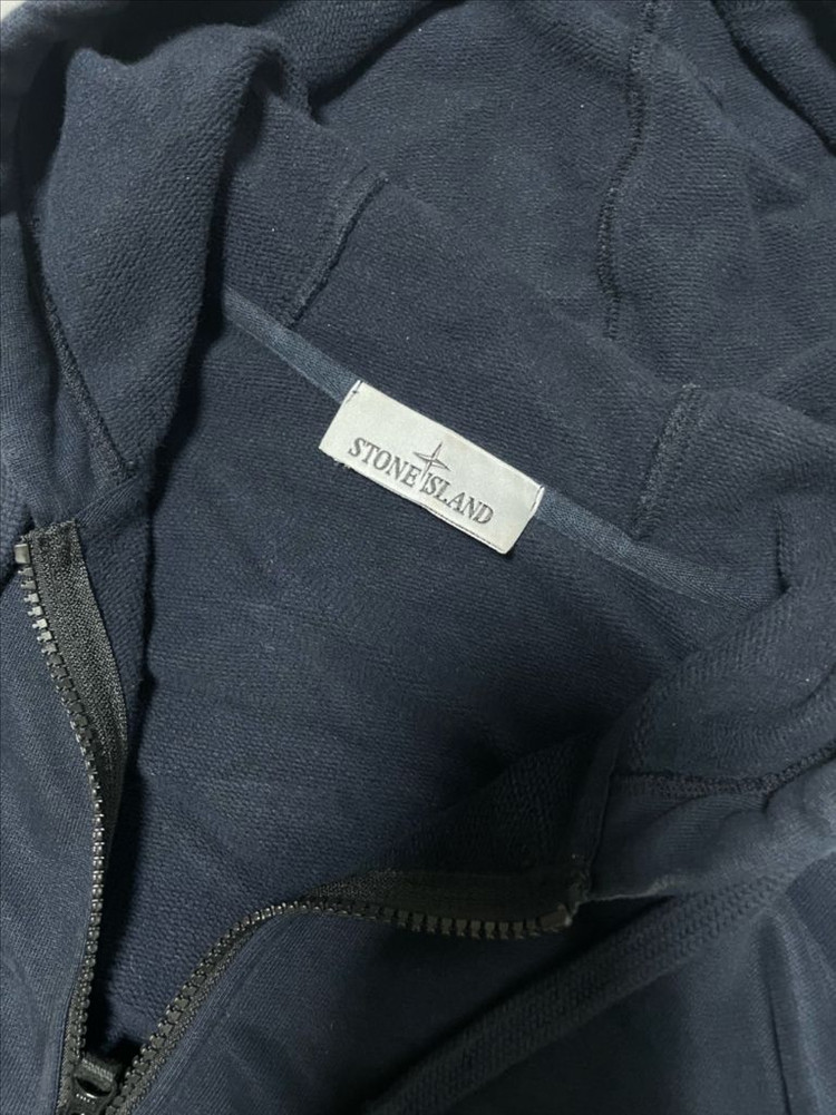 23fw 스톤아일랜드 후드집업 다크네이비--3