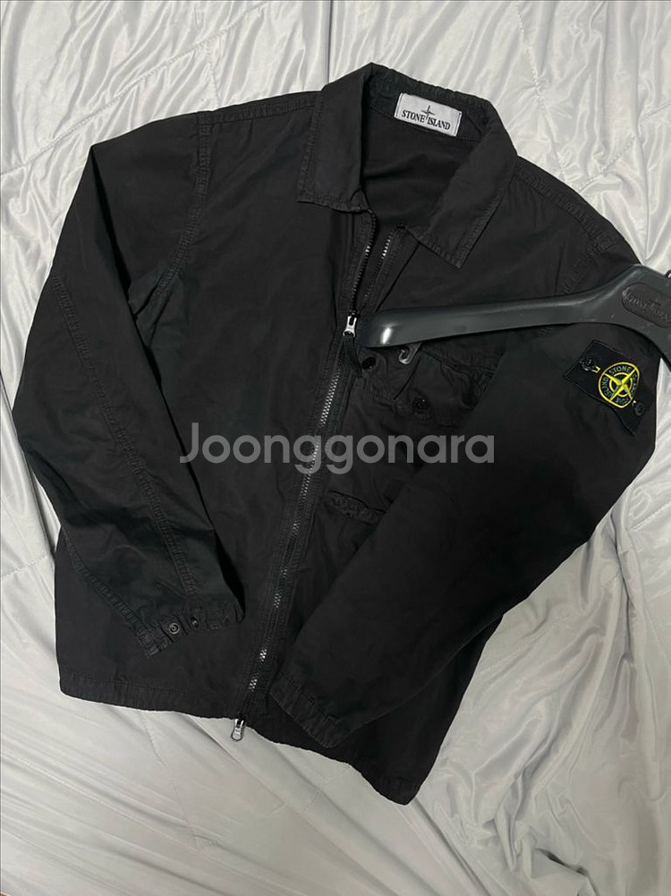 21ss 스톤아일랜드 오버셔츠 블랙 s--0