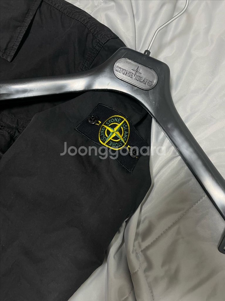 21ss 스톤아일랜드 오버셔츠 블랙 s--1
