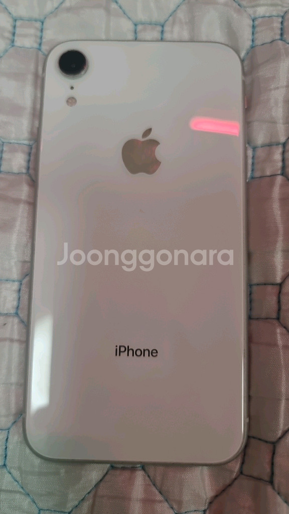 아이폰xr화이트--3