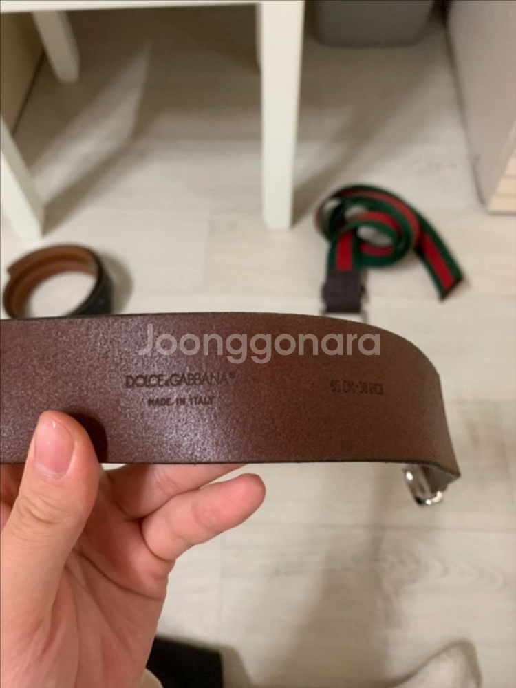 돌체앤가바나 벨트--2