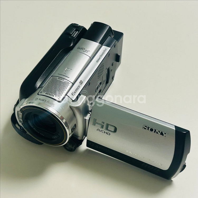 소니 HDR XR 500V 빈티지 캠코더 실버--0