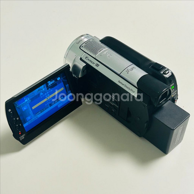 소니 HDR XR 500V 빈티지 캠코더 실버--1