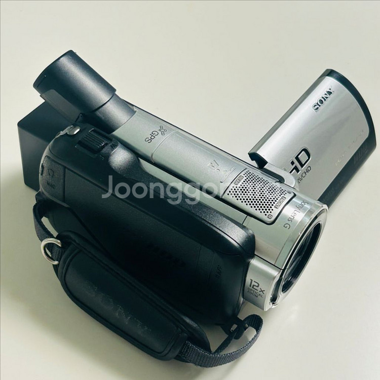 소니 HDR XR 500V 빈티지 캠코더 실버--2
